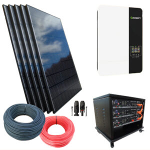 2400Watt Hybrid Set 1. Phasig mit Lithium Speicher