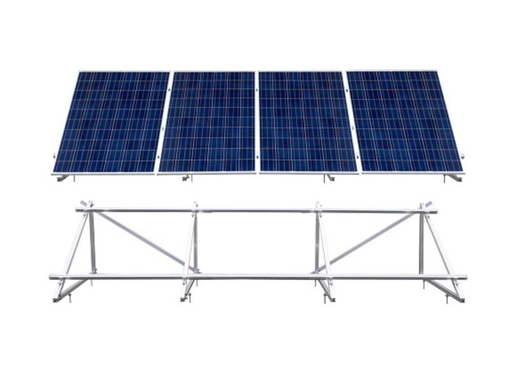 Aufständerung Solarmodule 4 Stück