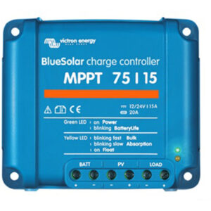 VICTRON Laderegler Energy BlueSolar MPPT 75/15 für 12V / 24V