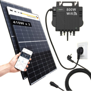 Balkonkraftwerk Gowatt NEO 820Watt Balkonkraftwerk mit WLAN