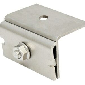 1 Stück Dachfalzklemme Edelstahl A2 für Stehfalzdach