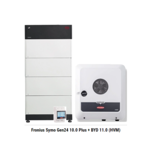 Fronius Symo Gen24 10.0 Plus + BYD 11.0 (HVM)