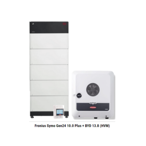 Fronius Symo Gen24 10.0 Plus + BYD 13.8 (HVM)
