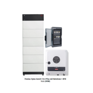 Fronius Symo Gen24 10.0 Plus mit Notstrom + BYD 16.6 (HVM)