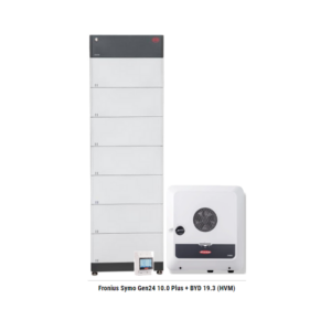 Fronius Symo Gen24 10.0 Plus + BYD 19.3 (HVM)