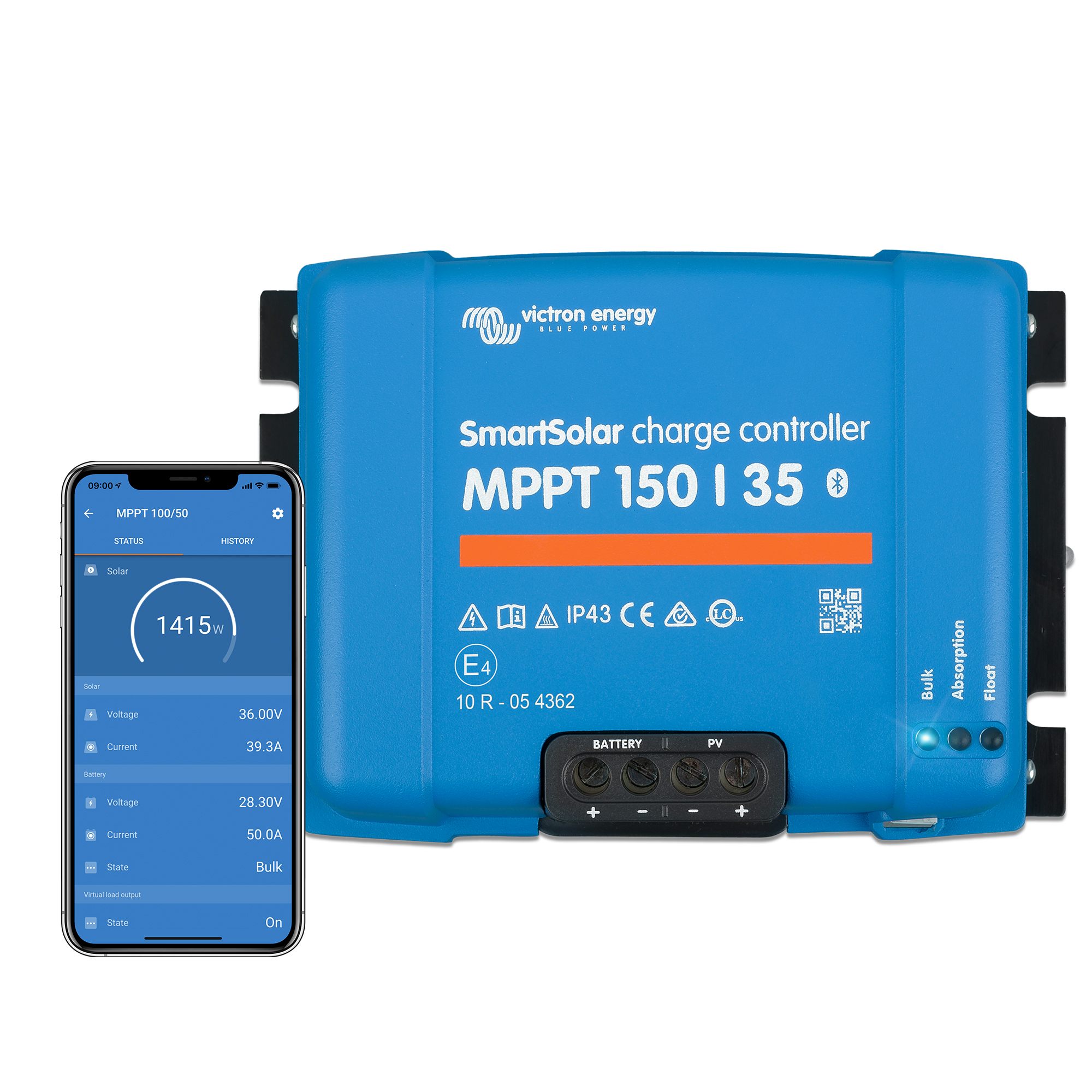Victron Smartsolar MPPT Laderegler 150/35 35Amper 12V, 24V, 48V inklusiv  Bluetooth online bestellen ☀️
