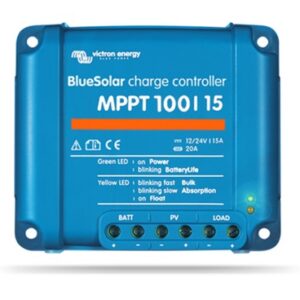 VICTRON Laderegler Energy BlueSolar MPPT 100/15 für 12V / 24V