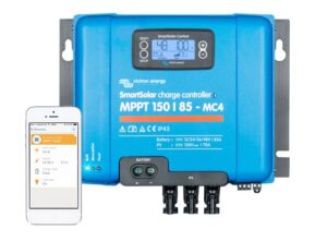 Victron SmartSolar MPPT 150/85 mit Display und MC4 Anschluss