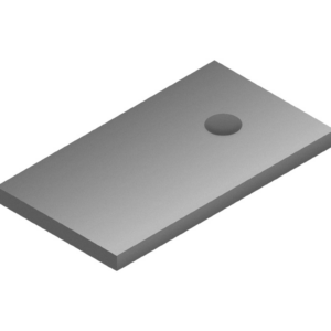 K2 Adapterblech M12 Stockschraube Climber
