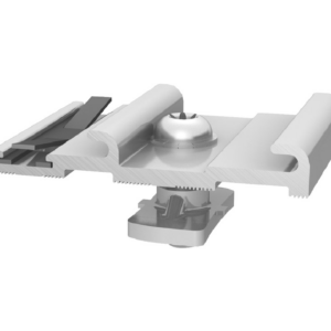 K2 Kreuzverbinder Set, Silber