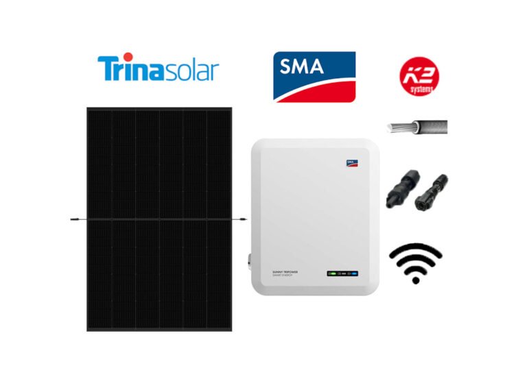 Komplettanlage PV SMA Smart Energy Trina Solar K2