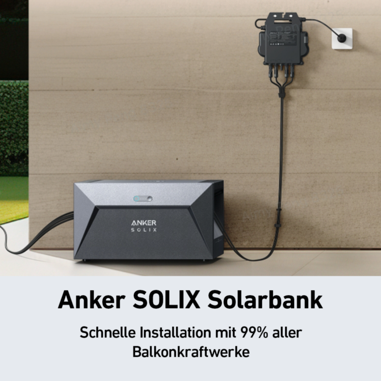 Anker Balkonkraftwerk Speicher: SOLIX Solarbank E1600+17Y0