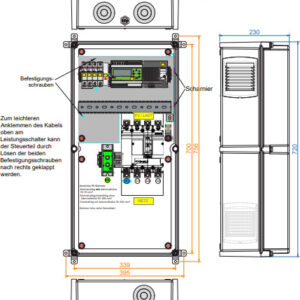 Enwitec Netz- und Anlagenschutz 155kW / 172,5kVA
