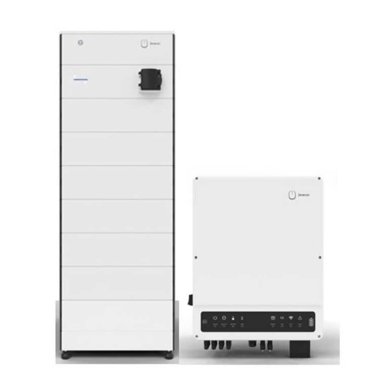 Fenecon Home 30 kW mit 19,6 kWh mit Notstrom – Komplettsystem mit Fenecon Home 30 kW Hybridwechselrichter, BMS, FEMS-Box und 7 Batteriemodulen GEN2 (19,6 kWh nutzbar)