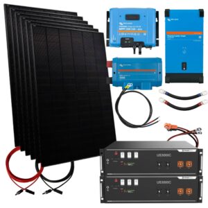 2700W Solar Inselanlage 48V Smart mit 7 kWh Batterie 3000W Inverter