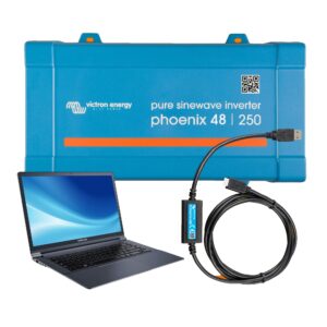 Victron Inverter 48V/250 Phoenix Spannungswandler mit USB Interface Kabel
