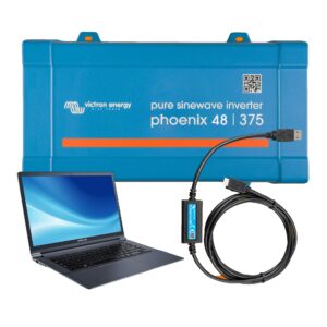 Victron Inverter 48V/375 Phoenix Spannungswandler mit USB Interface Kabel