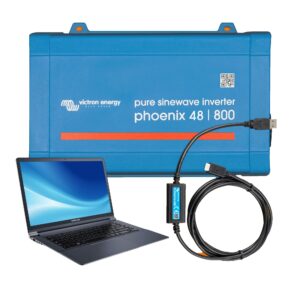 Victron Inverter 48V/800 Phoenix Spannungswandler mit USB Interface Kabel
